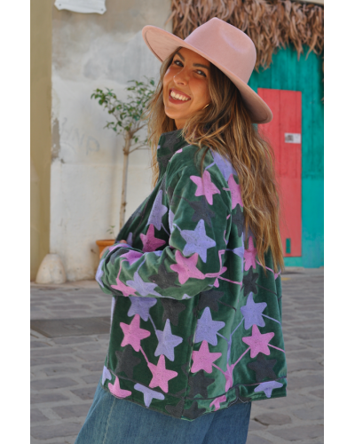 Chaqueta Sanvi Stars Boho