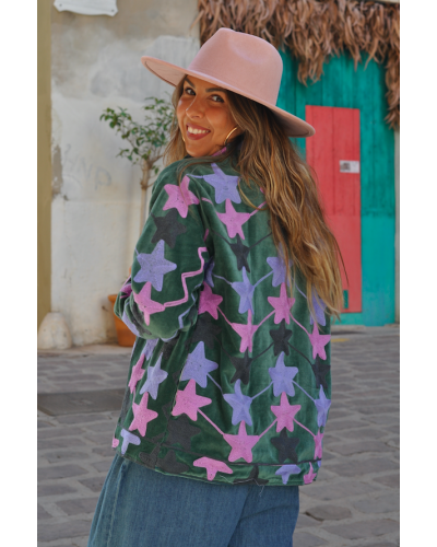 Chaqueta Sanvi Stars Boho