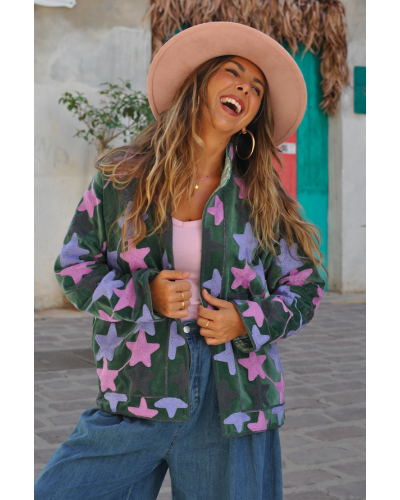 Chaqueta Sanvi Stars Boho
