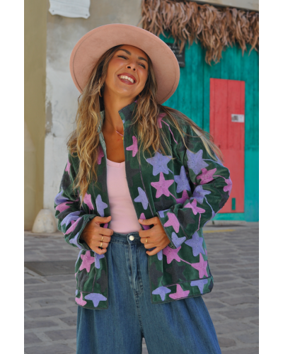 Chaqueta Sanvi Stars Boho