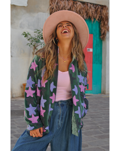 Chaqueta Sanvi Stars Boho