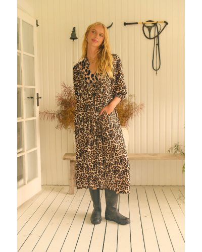 Leopard Boheme Maxi