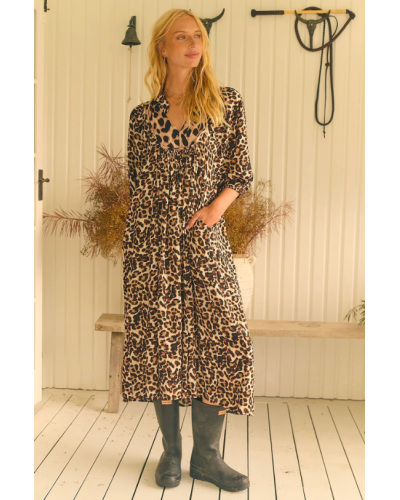 Leopard Boheme Maxi