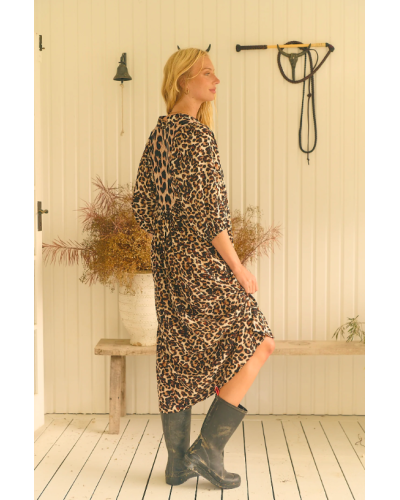 Leopard Boheme Maxi