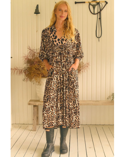 Leopard Boheme Maxi