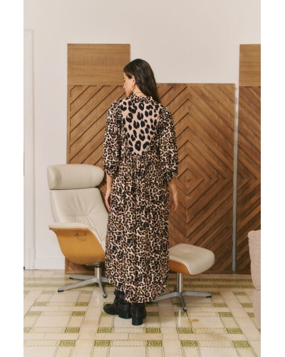 Leopard Boheme Maxi