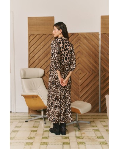 Leopard Boheme Maxi