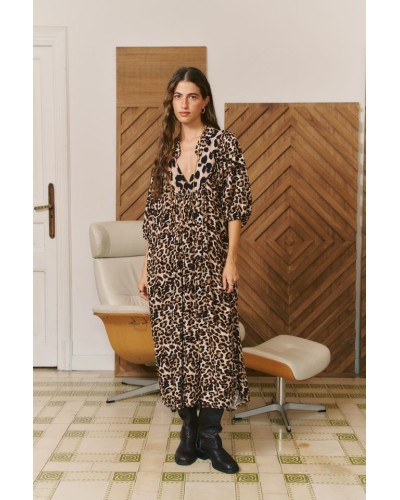 Leopard Boheme Maxi