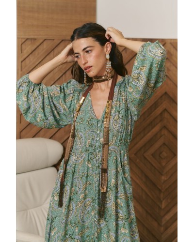 Vestido Carmen Sagewood