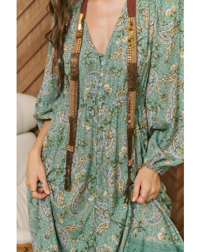 Vestido Carmen Sagewood
