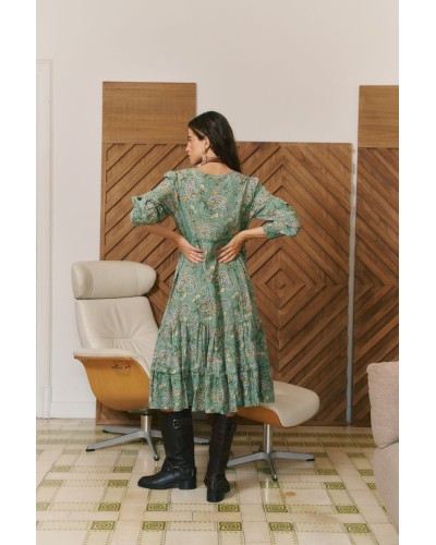Vestido Monday Sagewood