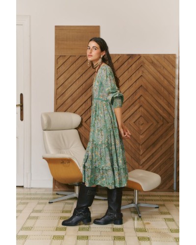 Vestido Monday Sagewood