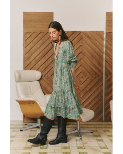 Vestido Monday Sagewood