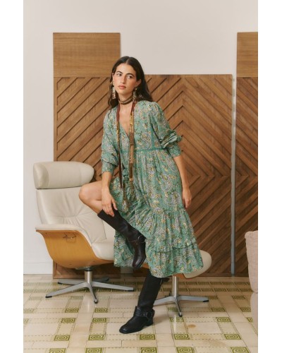 Vestido Monday Sagewood
