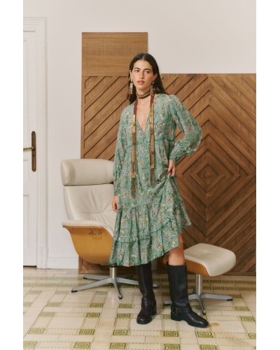 Vestido Monday Sagewood