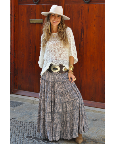 Falda Aline Dot