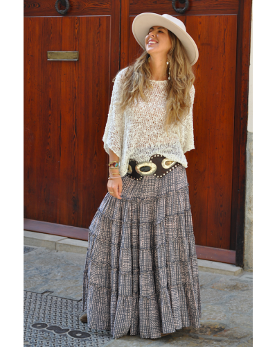 Falda Aline Dot