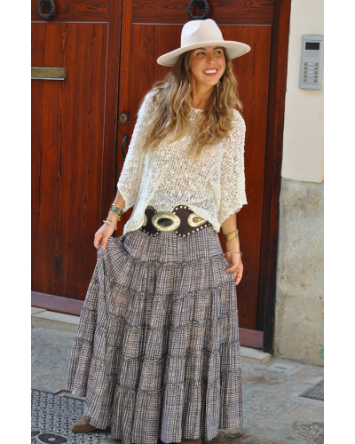 Falda Aline Dot