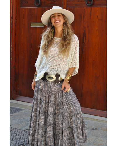 Falda Aline Dot