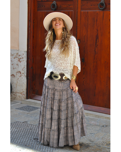 Falda Aline Dot