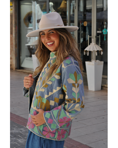 Chaqueta Boho Elefantes