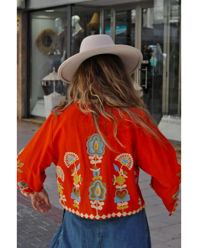 Chaqueta Mera Naranja