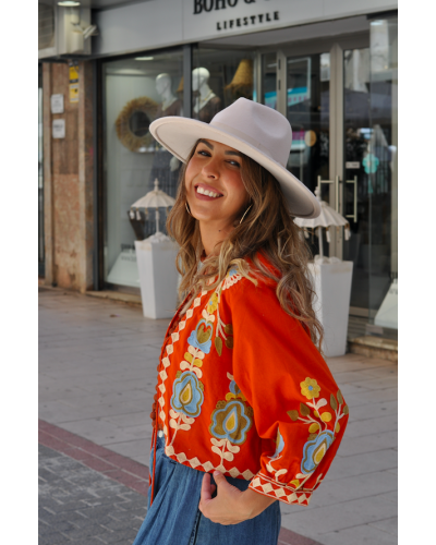 Chaqueta Mera Naranja