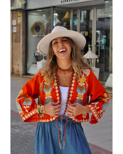 Chaqueta Mera Naranja