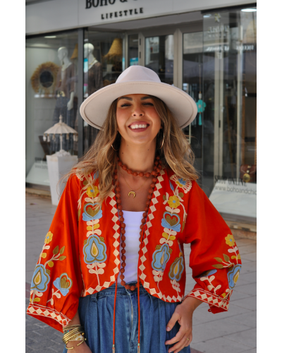 Chaqueta Mera Naranja