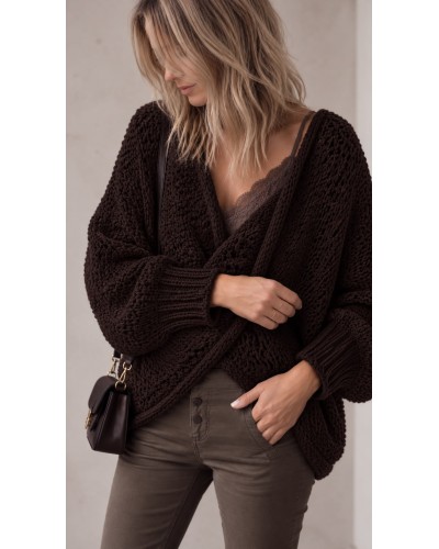 Jersey Nudo Choco Oscuro