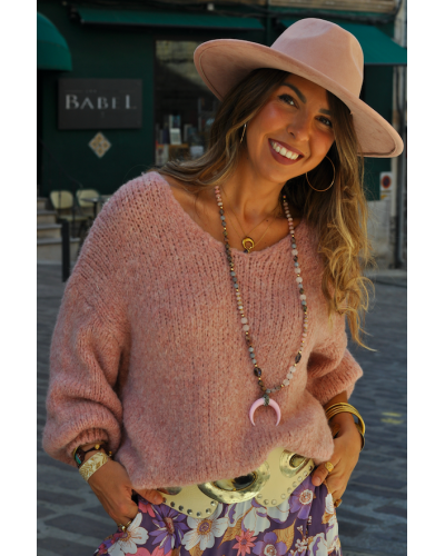 Pink Teddy sweater