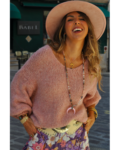 Pink Teddy sweater