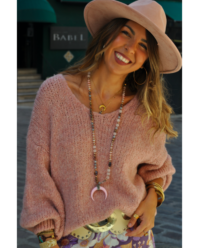 Pink Teddy sweater