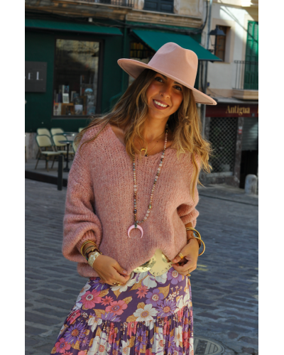 Pink Teddy sweater