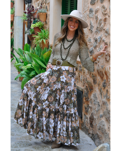 Falda Maria Army