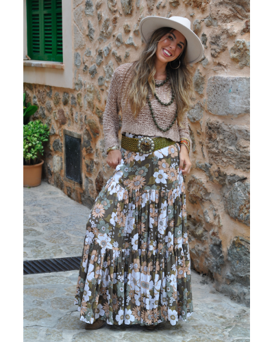 Falda Maria Army
