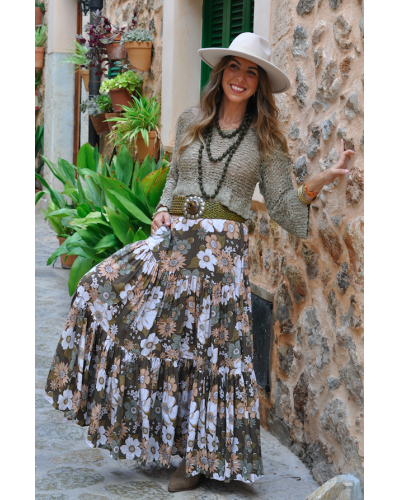 Crop Top Nemea Army