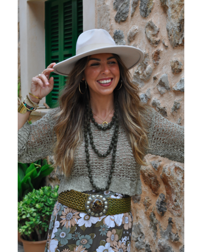 Crop Top Nemea Army