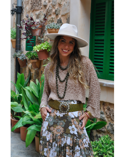 Crop Top Nemea Camel
