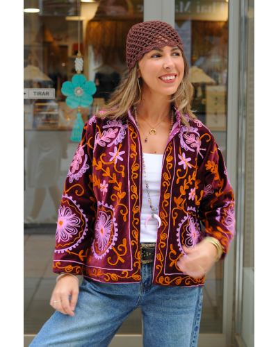 Chaqueta Suzani Boho