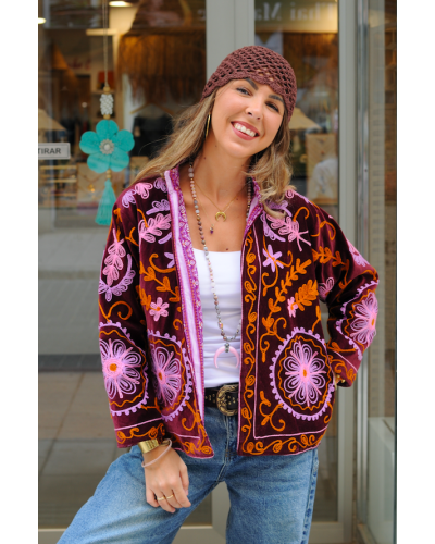 Chaqueta Suzani Boho