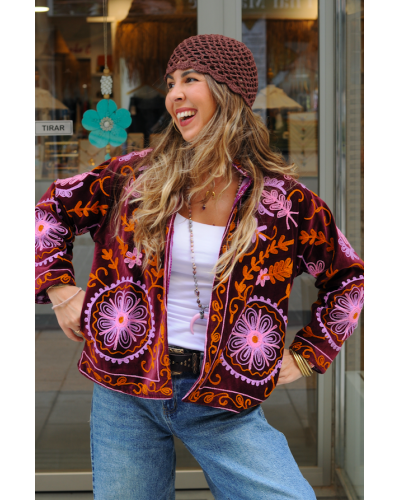 Chaqueta Suzani Boho