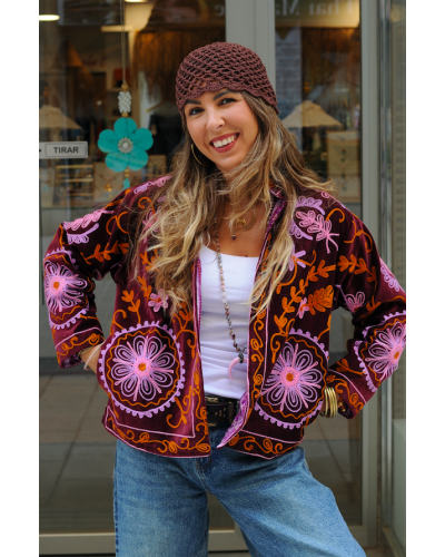 Chaqueta Suzani Boho