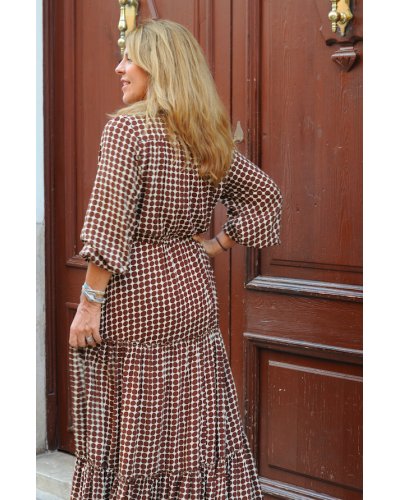 Vestido Marnie Maxi Lunares