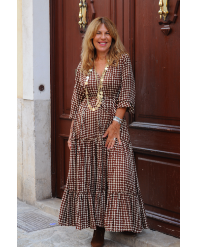 Vestido Marnie Maxi Lunares