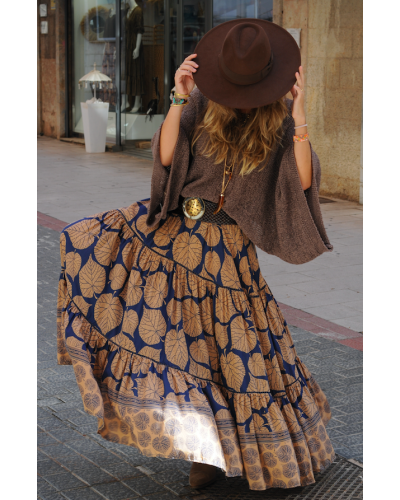 Falda Lace Waru Camel