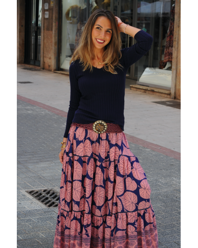 Falda Lace Waru Pink