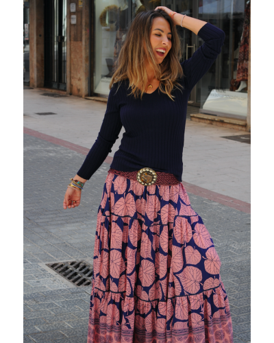 Falda Lace Waru Pink