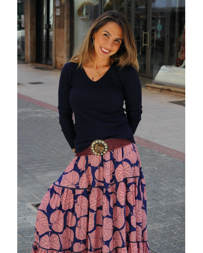Falda Lace Waru Pink