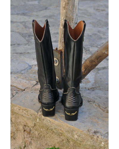 Bota Sauvage Negro